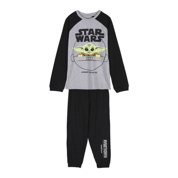 Pyjamas Barn The Mandalorian Grå - 10 år