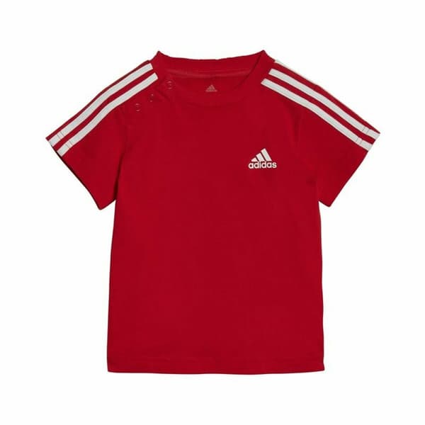 Träningskläder, Baby Adidas Three Stripes Röd - 12-18 månader