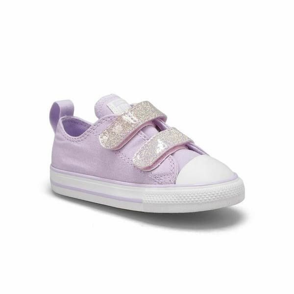 Badskor för småbarn Converse Chuck Taylor All-Star 2V Lavendel - 22