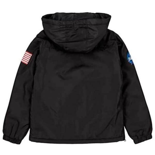 Jakke Børns Go & Win Nasaboy Hvid Sort - 10 år