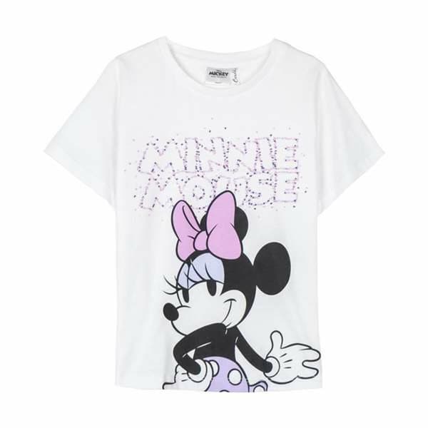 Barn T-shirt med kortärm Minnie Mouse 5 år