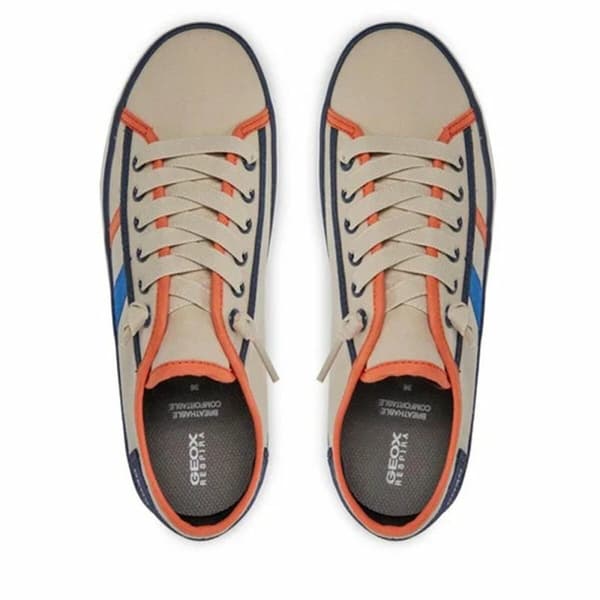 Sportssko til børn Geox Gisli Beige - 33