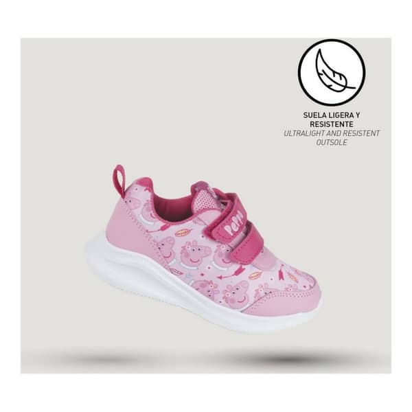 Sportssko for barn Peppa Pig Rosa - 28