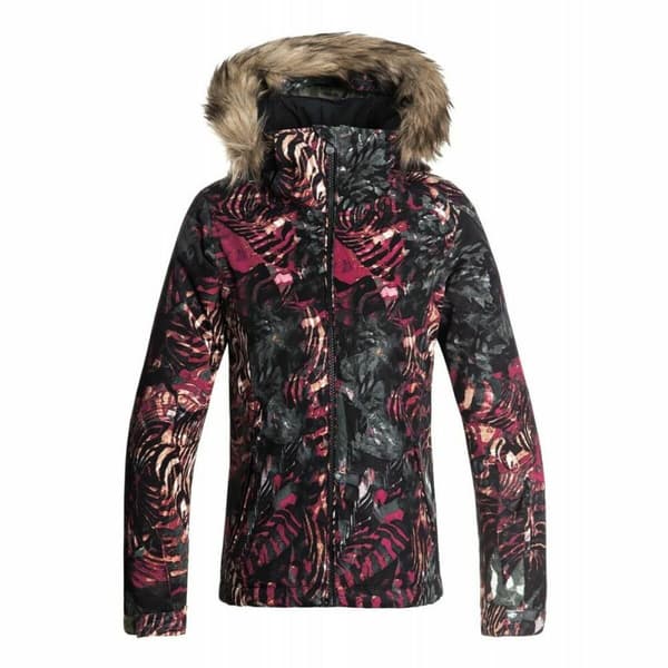 Sportsjakke for barn Roxy JET SKI GIRL JK ERGTJ03053 Svart - 8 År