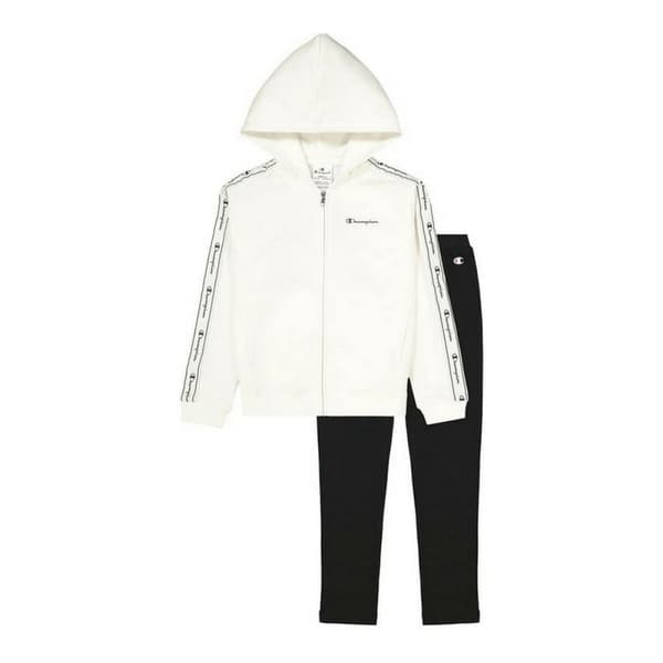Treningsdrakt for barn Champion Crewneck Hvit - XL