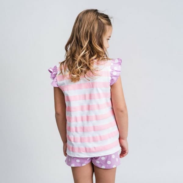 Sommerpyjamas for gutter Peppa Pig Rosa Lilla - 2 År