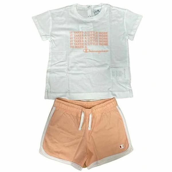 Sportsantrekk for barn Champion Baby White Hvit - 6-9 måneder