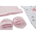Miniatyrbilde 5 av 5: Sett med klær DKD Home Decor Blå Rosa 0-6 måneder Stjerner (7 Deler) (2 enheter)