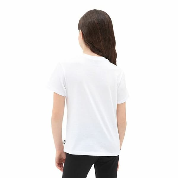 Barne Kortermet T-skjorte Vans Sunlit Crew Hvit - L