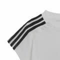 Miniatyrbilde 6 av 8: Sportsantrekk for baby Adidas Three Stripes Svart Hvit - 6-9 måneder