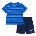 Miniatyrbilde 1 av 4: Sportsantrekk for baby Nike Swoosh Stripe Blå - 18 måneder