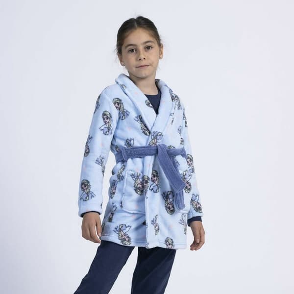 Morgenkåpe for barn Frozen Lyse Blå - 3 År