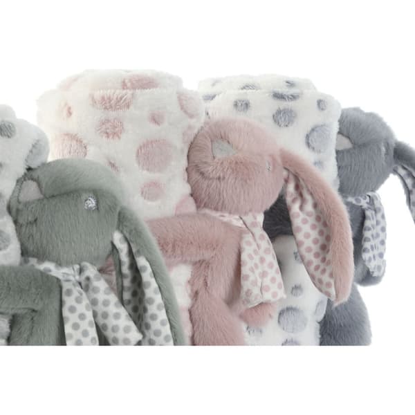 Gavesett til Babyer Home ESPRIT Blå Grønn Rosa Polyester (3 enheter)