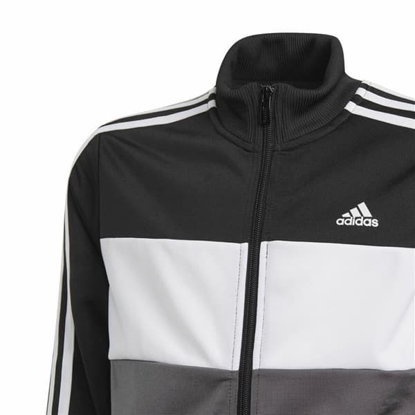 Treningsdrakt for barn Adidas Essentials Tiberio Svart - 5-6 år
