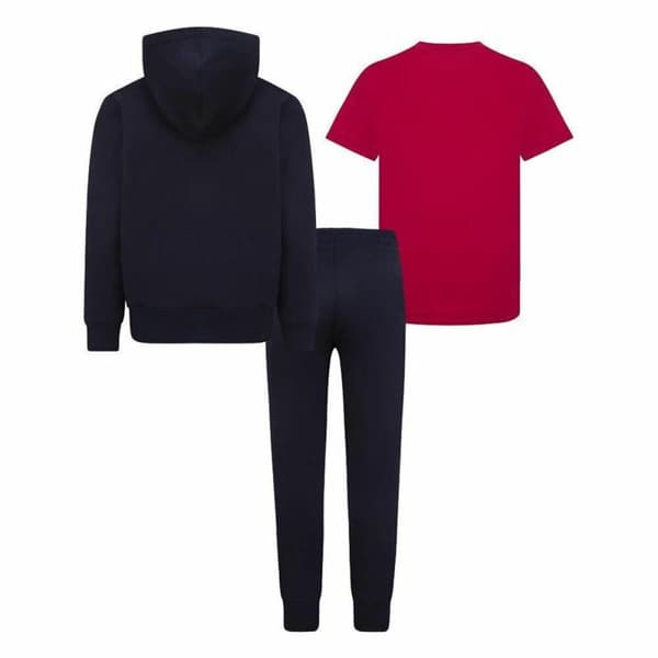 Sportsantrekk for baby Jordan Essentials Fleeze Box Svart Rød - 24 måneder