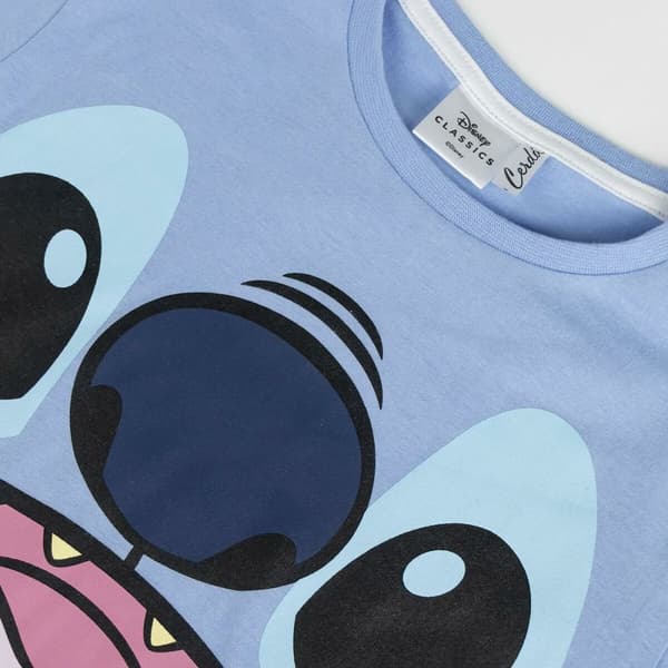 Nattdress Barne Stitch Blå - 12 År