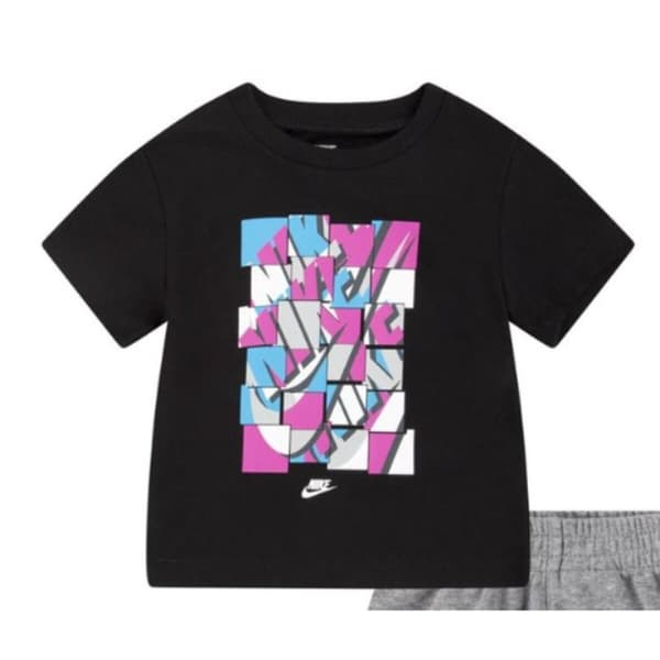 Sportsantrekk for baby Nike Nsw Add Ft Svart Grå - 24 måneder