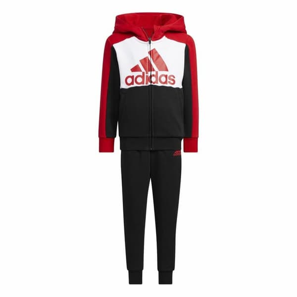 Treningsdrakt for barn Adidas Badge Of Sport Logo Svart - 1-2 år