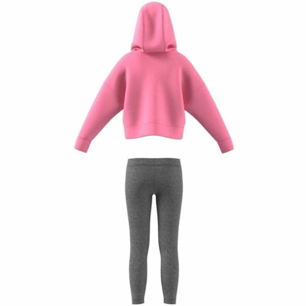 Sportsantrekk for barn Adidas Fleece Lyse Rosa - 3-4 år