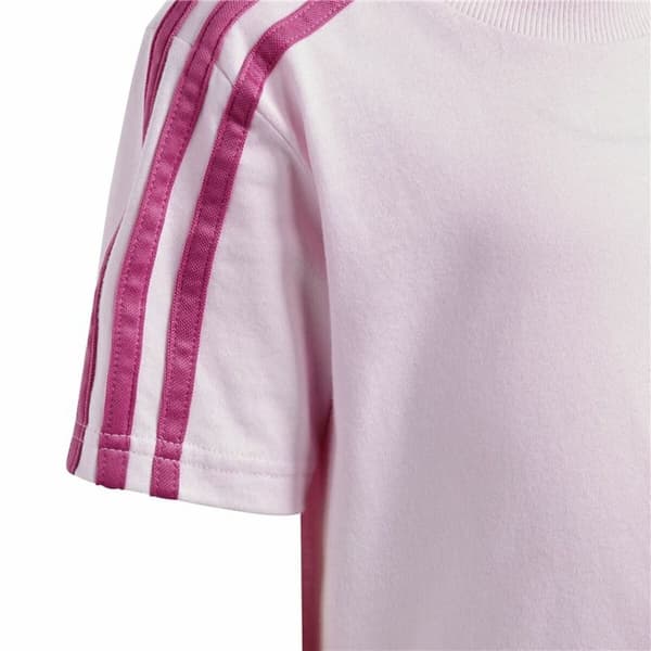 Sportsantrekk for barn Adidas 3 Stripes Rosa - 7-8 år