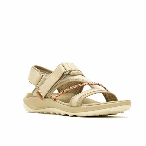 Sandaler for barn Merrell Terran 4 Backstrap Lysebrun - 40