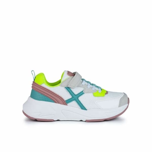 Sportssko for barn Munich Mini Track Vco 86 Hvit - 32