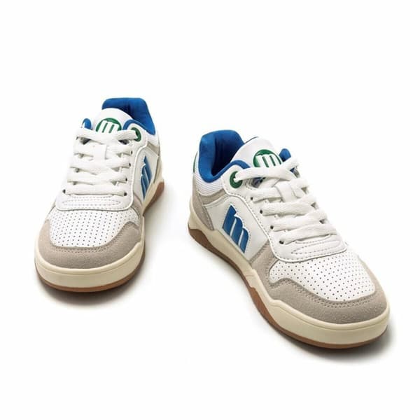 Joggesko for voksne Mustang Pope Split Off White - 37