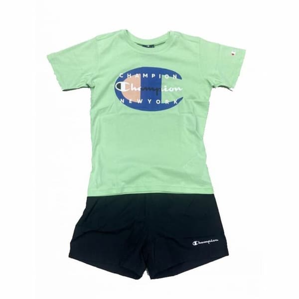 Sportsantrekk for barn Champion Essentials Limegrønn - 3-4 år