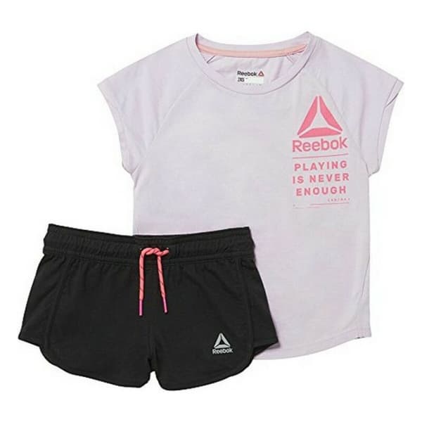 Lasten urheiluasu Reebok G ES SS MONGLW BABY Pinkki - 4 vuotta
