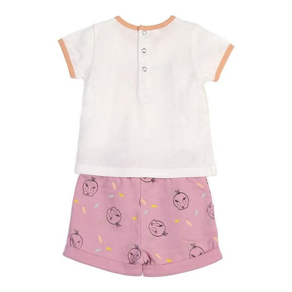 Vaatesetti Looney Tunes Pinkki - 9 kuukautta