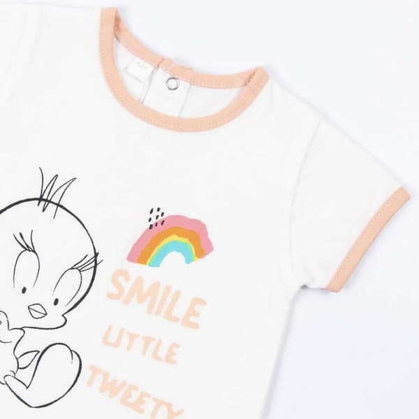 Vaatesetti Looney Tunes Pinkki - 9 kuukautta