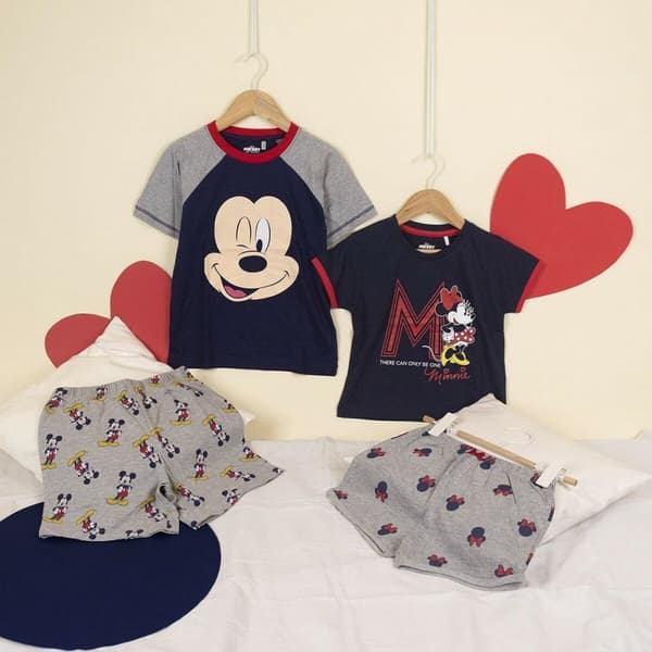 Pyjamat Mickey Mouse Harmaa - 4 vuotta