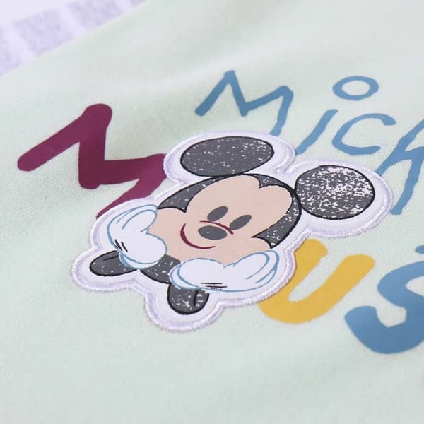 Pyjamat Lasten Mickey Mouse Pinkki Vihreä Harmaa - 18 kuukautta