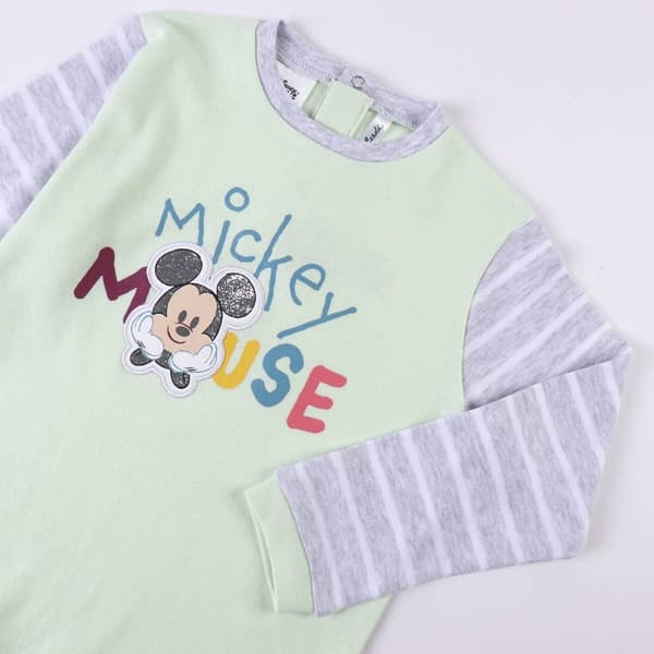 Pyjamat Lasten Mickey Mouse Pinkki Vihreä Harmaa - 18 kuukautta