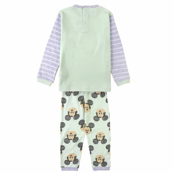 Pyjamat Lasten Mickey Mouse Pinkki Vihreä Harmaa - 18 kuukautta