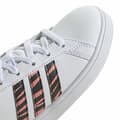 Pikkukuva 8 / 9: Lasten urheilukengät Adidas Grand Court Print Valkoinen - 39 1/3