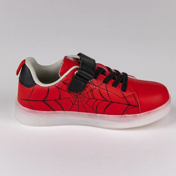 LED lenkkarit Spider-Man Velcro Punainen - 28