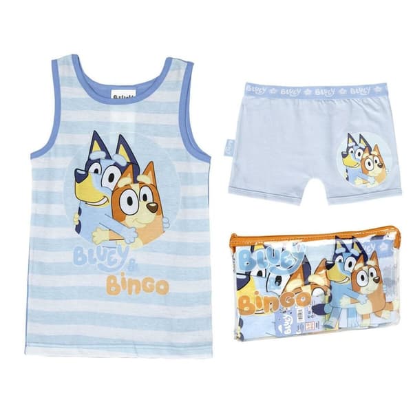 Pyjamat Lasten Bluey Vaaleansininen - 4 vuotta
