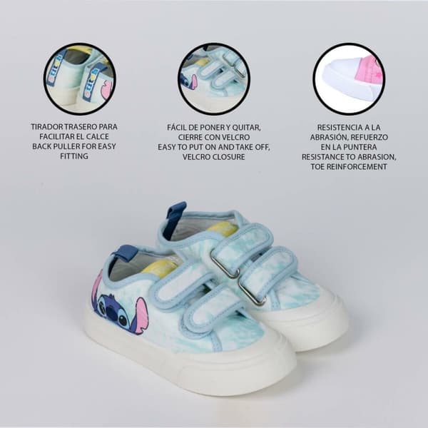 Lasten urheilukengät Stitch Vaaleansininen - 30