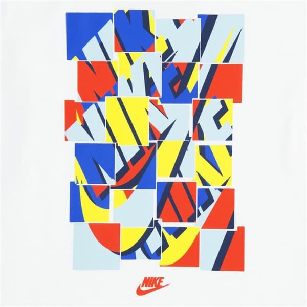 Lasten urheiluasu Nike Nsw Add Ft Short Sininen Valkoinen Monivärinen 2 Kappaletta - 24 kuukautta