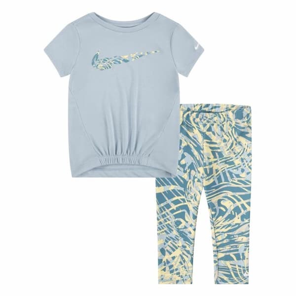 Lasten urheiluasu Nike Dri-Fit Harmaa Monivärinen 2 Kappaletta - 18 kuukautta