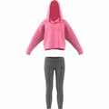 Pikkukuva 1 / 3: Lasten urheiluasu Adidas Fleece Vaaleanpunainen - 4-5 vuotta