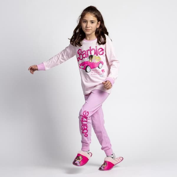 Pyjamas Barn Barbie Rosa - 10 år