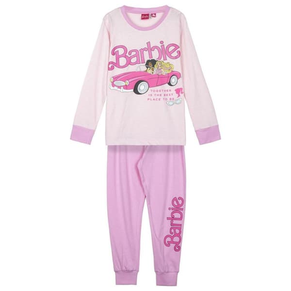 Pyjamas Barn Barbie Rosa - 10 år