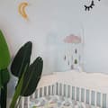 Pikkukuva 4 / 4: Cot Mobile Atmosphera Clouds Pink MDF Wood
