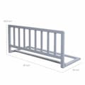 Miniatyrbild 3 av 3: Bed safety rail ROBA Baby White