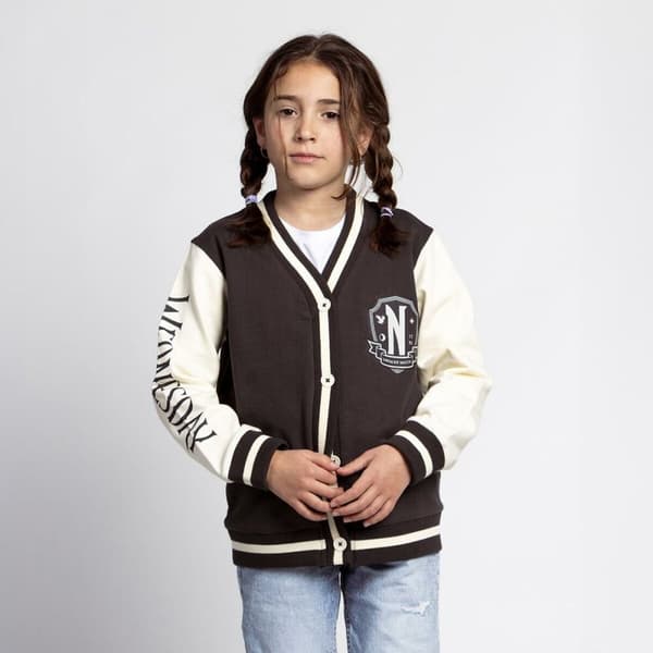Jakke Børns Wednesday Mørkegrå - 12 år