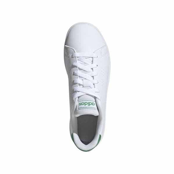 Lasten urheilukengät Adidas Advantage Valkoinen - 32