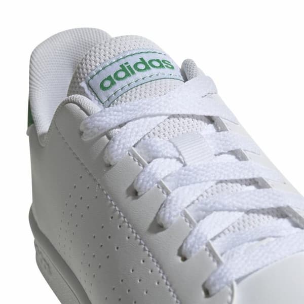 Lasten urheilukengät Adidas Advantage Valkoinen - 32