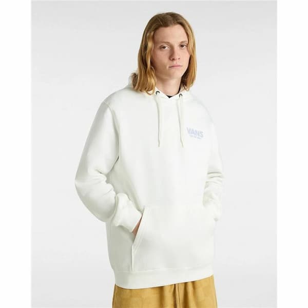 Tröja med huva Unisex Vans Beer Float Po Marshmallow Vit - L